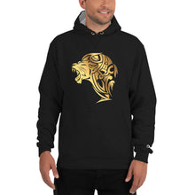 Load image into Gallery viewer, Champion Gold Lion Hoodie - Black - Unfazed Tees