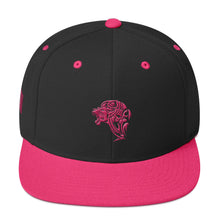 Load image into Gallery viewer, Black Flamingo Pink Snapback Lion Hat - Unfazed Tees