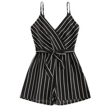 Load image into Gallery viewer, New York Pinstripe Romper - Unfazed Tees
