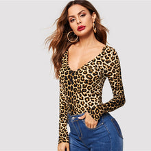 Load image into Gallery viewer, Leopard Jane Bodysuit - Animal Print - Unfazed Tees