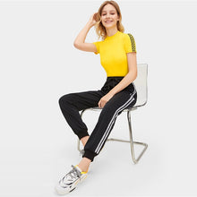 Load image into Gallery viewer, Killer Bill Racer Bodysuit - Yellow - Unfazed Tees