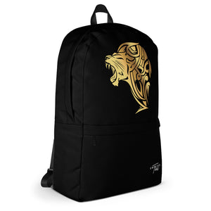 Unfazed Lion Backpack - Black - Unfazed Tees