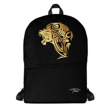Load image into Gallery viewer, Unfazed Lion Backpack - Black - Unfazed Tees
