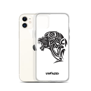 iPhone 11 UnFazed Lion Case White - Unfazed Tees