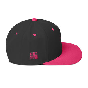 Black Flamingo Pink Snapback Lion Hat - Unfazed Tees