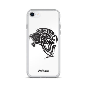 iPhone 7/8 UnFazed Lion Case White - Unfazed Tees
