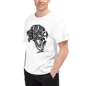 Men's Champion Lion T-Shirt - White - Unfazed Tees