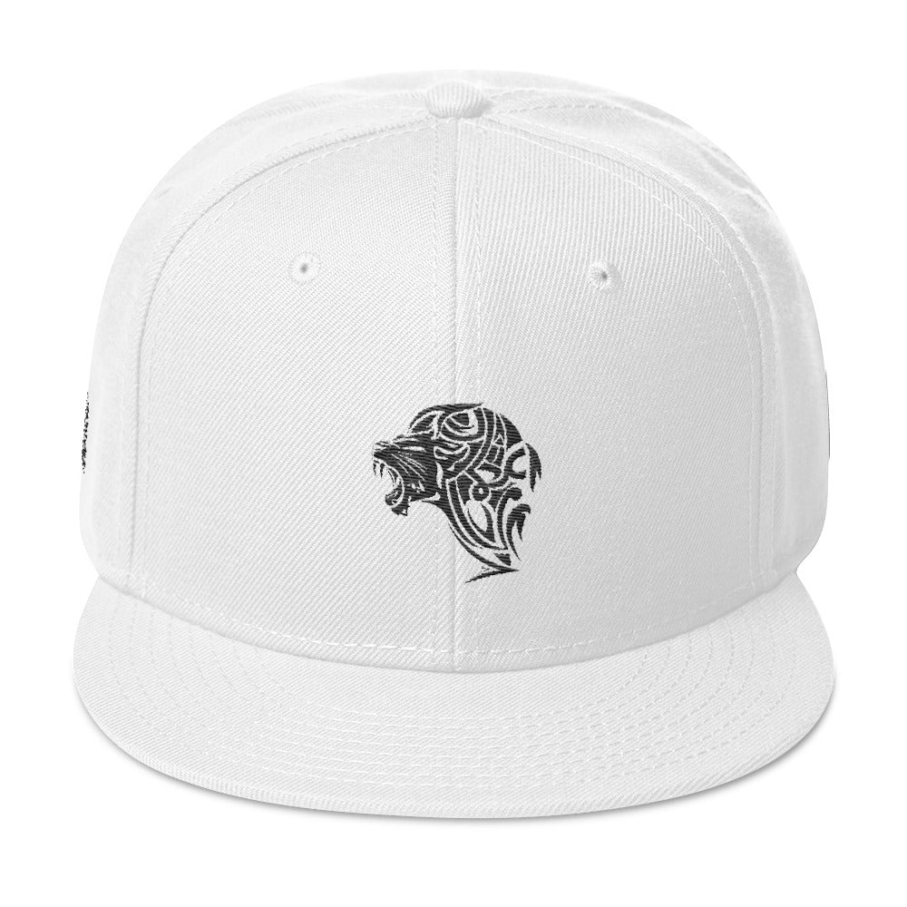 Embroidered Lion Snapback Hat - Unfazed Tees