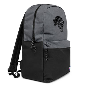 Embroidered Champion UnFazed Lion Backpack - Unfazed Tees