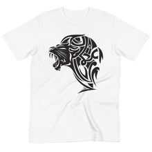 Load image into Gallery viewer, Organic UnFazed Lion T-Shirt - White - Unfazed Tees
