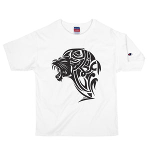 Men's Champion Lion T-Shirt - White - Unfazed Tees