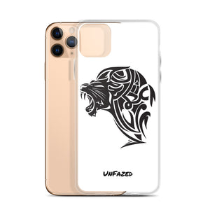 iPhone 11 Pro Max UnFazed Lion Case White - Unfazed Tees