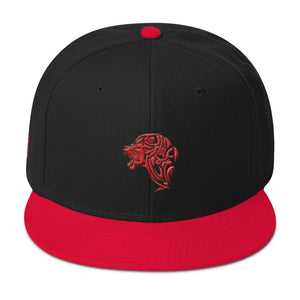Red Lion Snapback Hat - Unfazed Tees