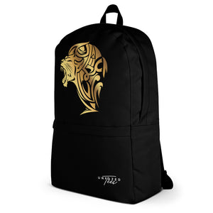 Unfazed Lion Backpack - Black - Unfazed Tees