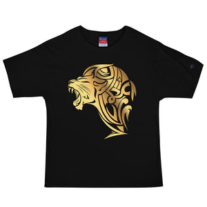 Men's Champion Lion T-Shirt - Black - Unfazed Tees