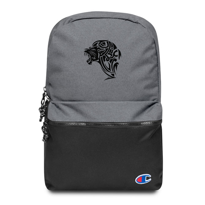 Embroidered Champion UnFazed Lion Backpack - Unfazed Tees