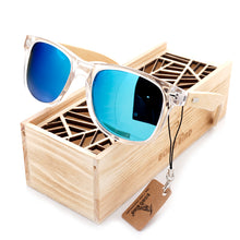 Load image into Gallery viewer, BOBO BIRD  Square Women&#39;s Wood Sunglasses - Unfazed Tees

